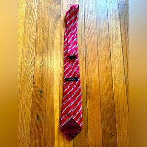 Versace Necktie Red 100% Silk